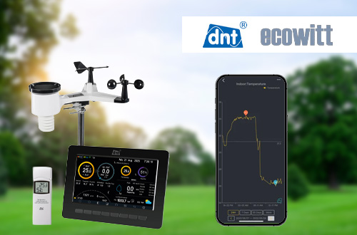 ELVprojekt: Binden Sie Ihre dnt WeatherScreen PRO in Ecowitt Weather ein